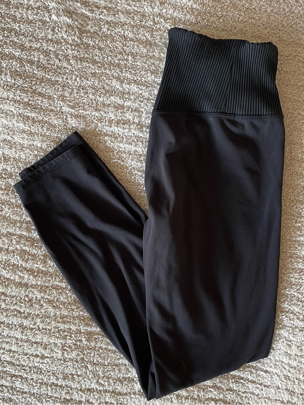 Vuori Rib Studio Leggings Black Ultra High Rise M